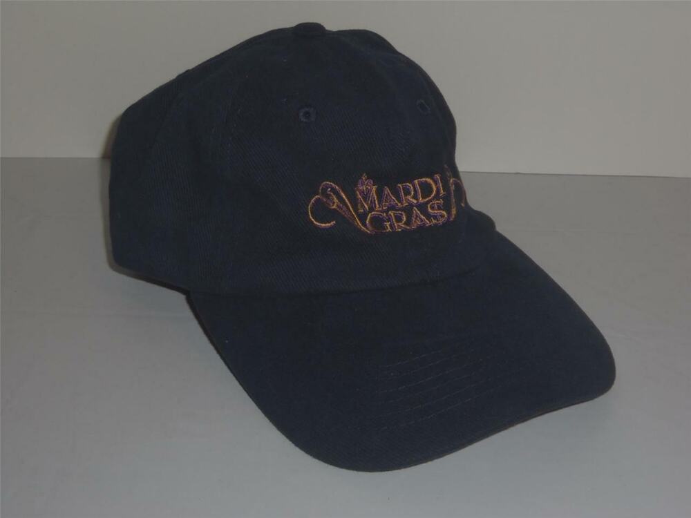 Mardi Gras Hat Cap Dark Blue -1112T14